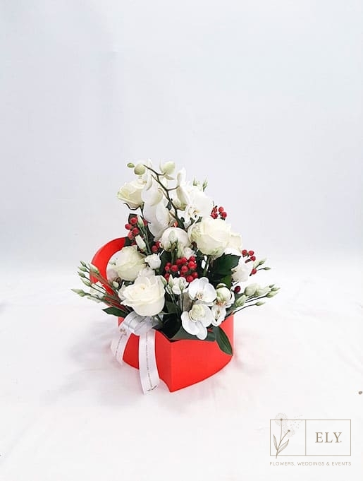 Florista Online - Caixa Honolulu - Caixa com Flores - 75,00€